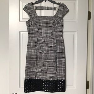 Beautiful black and white dress